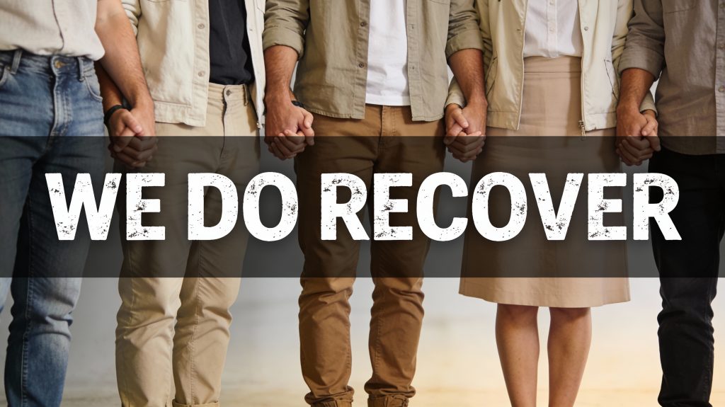 we do recover, recovery journey